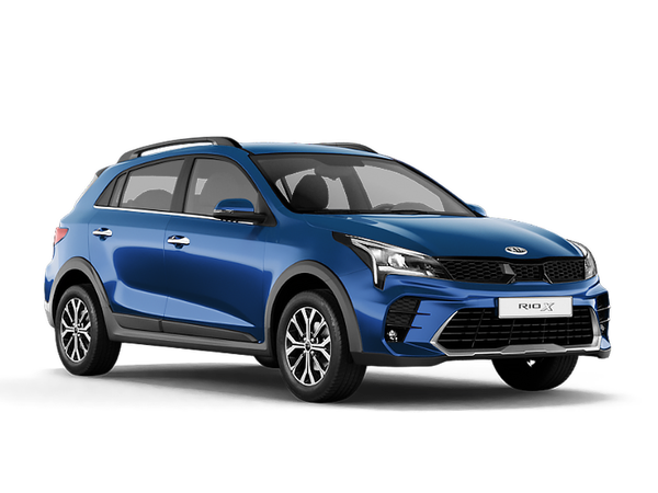 Kia Rio X Цвет: Marina Blue