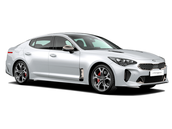 Kia Stinger Цвет: Snow White Pearl